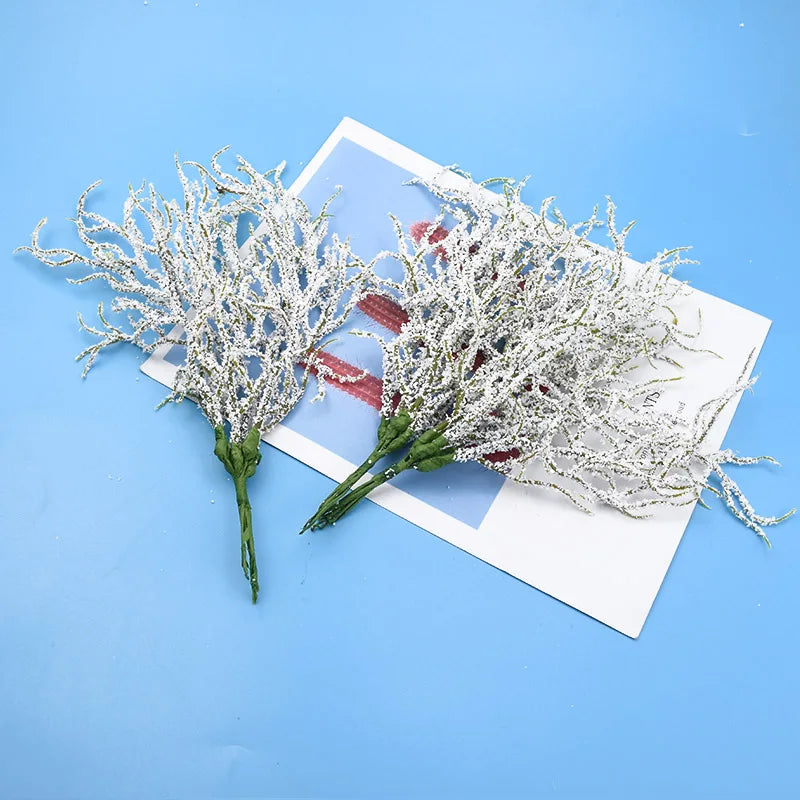 6 Pieces Gypsophila Bouquet Wedding Decorative Flowers Vases for Home Decor Christmas Wreaths Floristics Cheap Artificial Plants