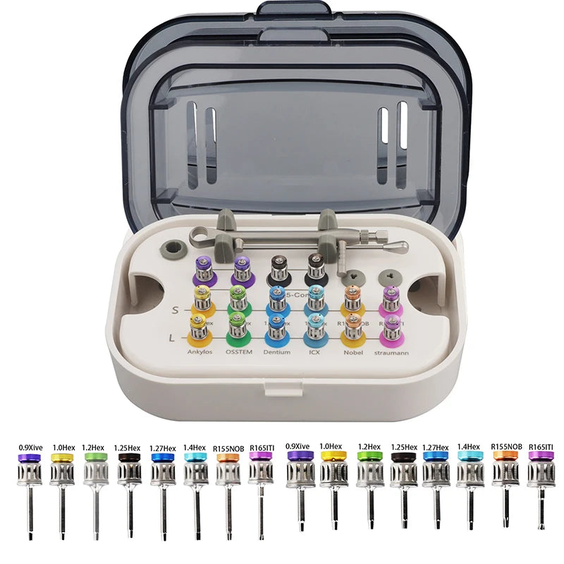 1Pc Dental Universal Implant Torque Screwdrivers Wrench Dental Implant Restoration Tool 10-70NCM