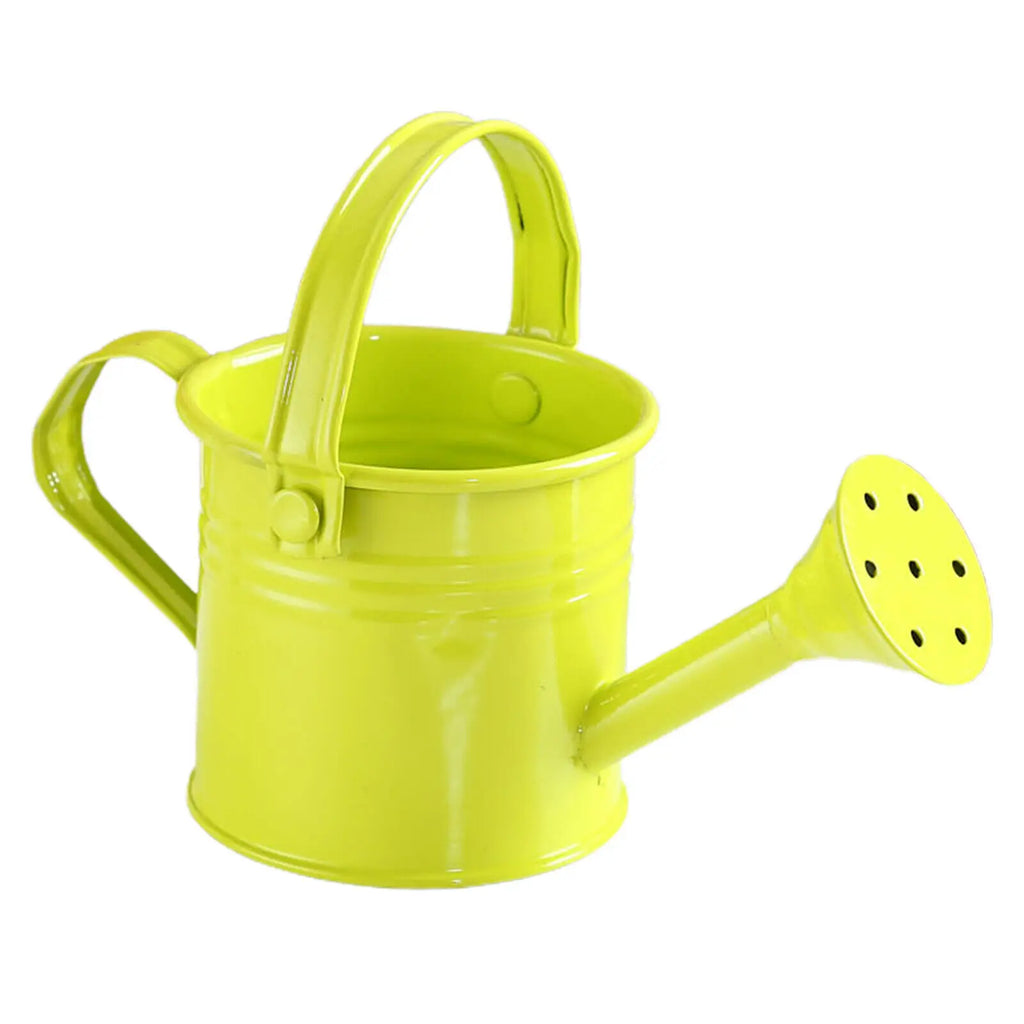 New Metal Watering Can Garden Flower Kettle Mini Small Water Spraying Pot Sprinkle with Large Capacity For Kids Adult