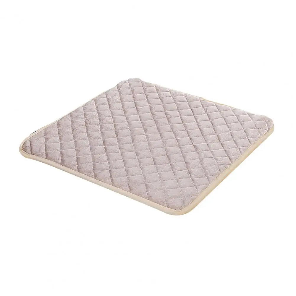 Chair Cushion With Straps Decorative Polyester Square Chair Pad Quilt Mat Household Restaurant Dining Stool Cushion Car Sofa Pad