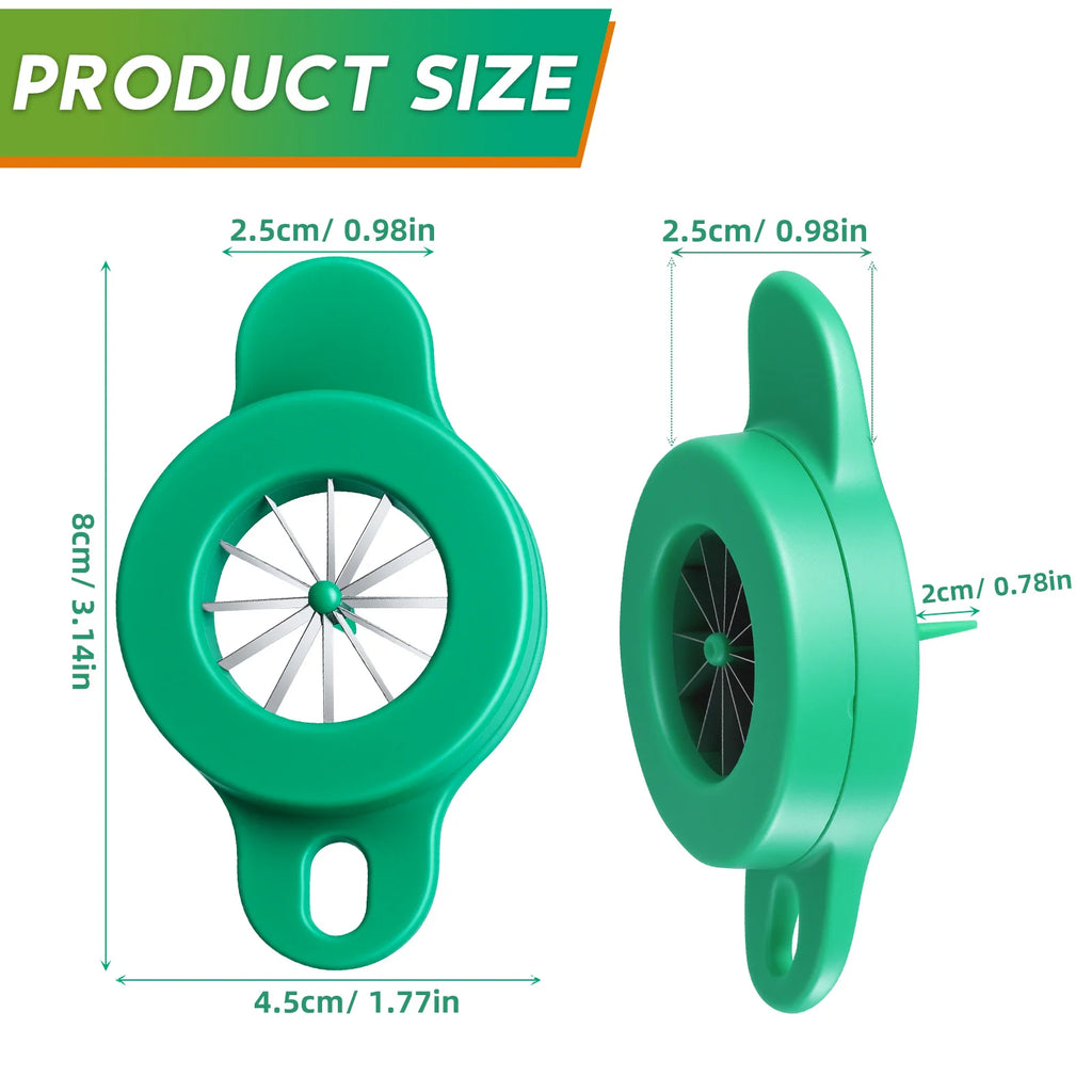 2Pcs Scallion Cutter Vegetable Shredder Easy Grip Kitchen Cutting Tool Sharp Blade Onion Slicer Practical Cooking Gadget