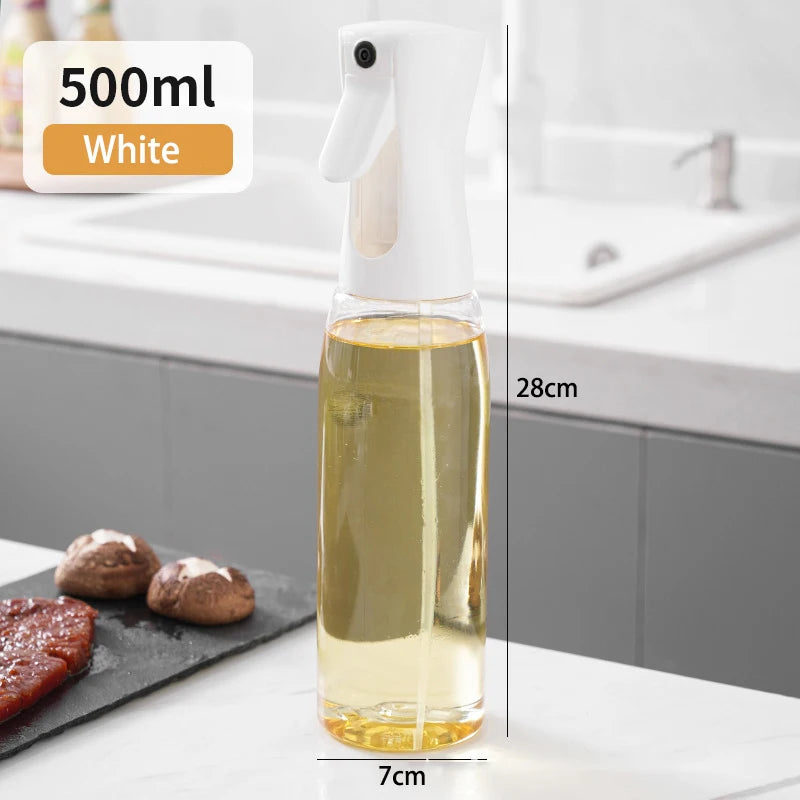 200ml 300ml 500ml Oil Spray Bottle Kitchen Cooking Olive Oil Dispenser Camping BBQ Baking Vinegar Soy Sauce Sprayer Containers