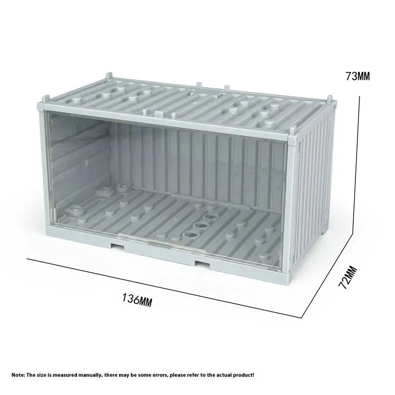 Container Weapon Boxes Bricks Accessories Scene World War 2 WW2  Soldiers SWAT Building Blocks Bricks Children Toys