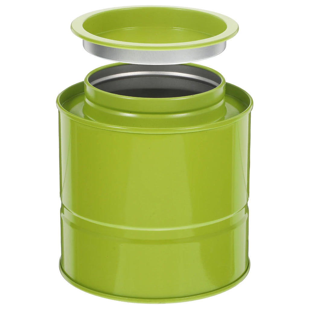Airtight Coffee Bean Canister Tinplate Storage Jar Sealed Lid Dried Fruit Container Kitchen Canisters Tinplate Jar