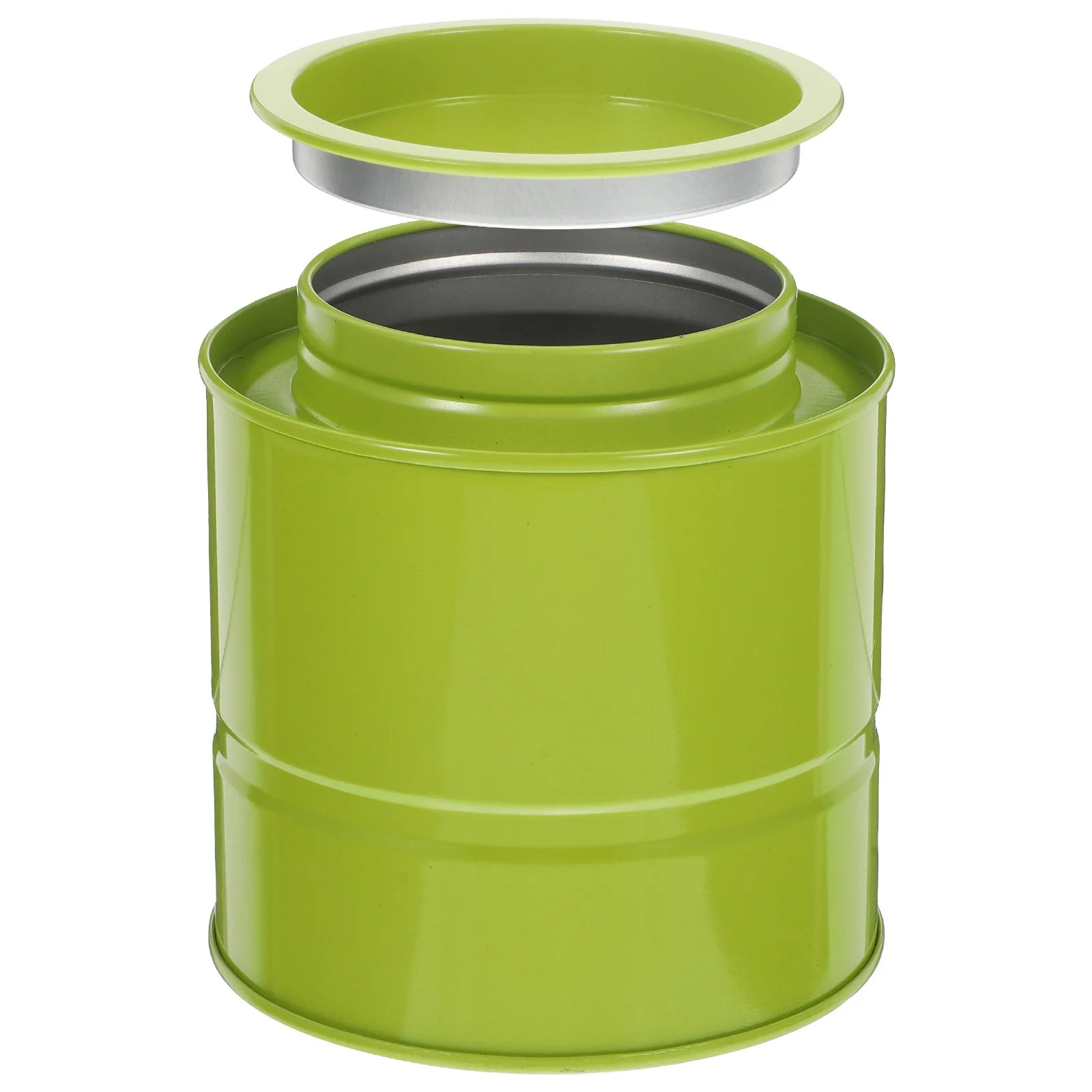 Airtight Coffee Bean Canister Tinplate Storage Jar Sealed Lid Dried Fruit Container Kitchen Canisters Tinplate Jar