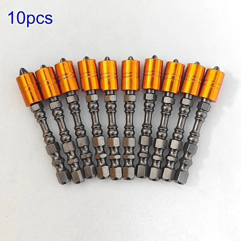 5/10pcs Magnetic Screwdriver Set Hex Handle 65mm Phillips Screwdriver Accessories Bit for Car/Home Electric Repair Tools Wrench