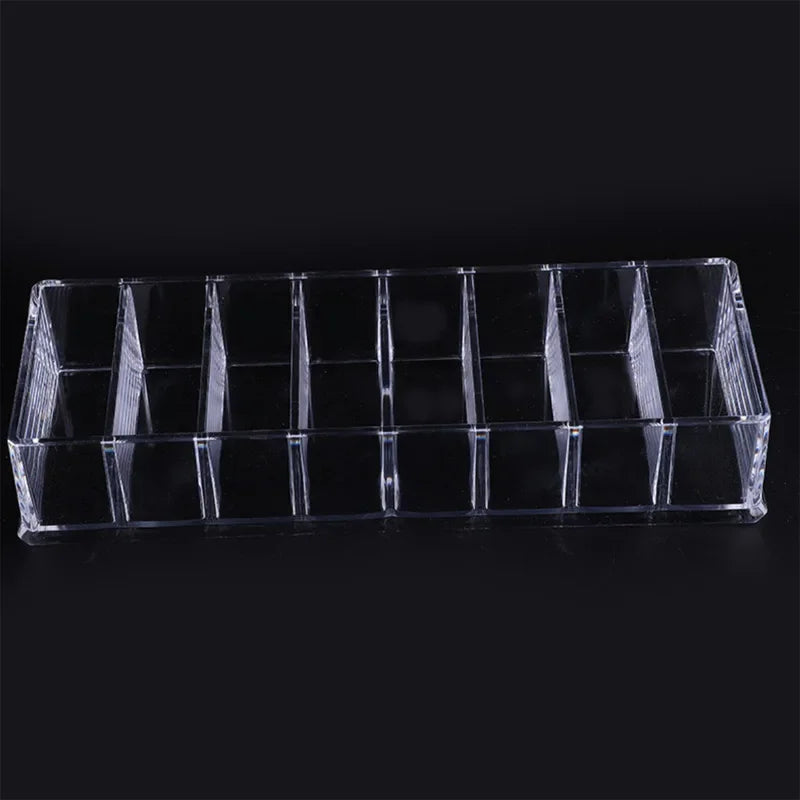 Acrylic Makeup Organizer 8 Compartments Cosmetic Storage Jewelry Display Clear Drawer Organizers Case for Desktop