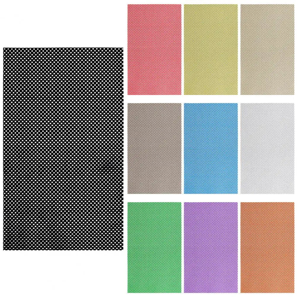 PVC Kitchen Shelf Liner Table Mat Drawers Cabinet Shelf Liners Cupboard Placemat Non-slip Wardrobe Shelves Gridding Liner Mat