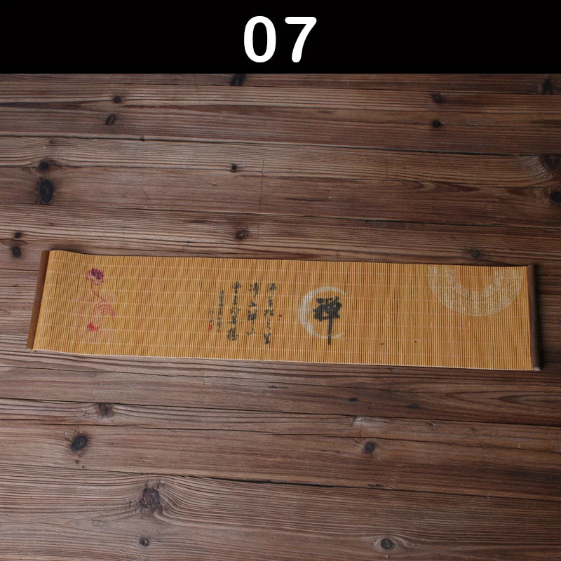 Tea Cup Mat Bamboo Weaving Heat Resistent Bamboo Table Placemat Tableware Zen Table Runner Coasters Tea Ceremony Accessories