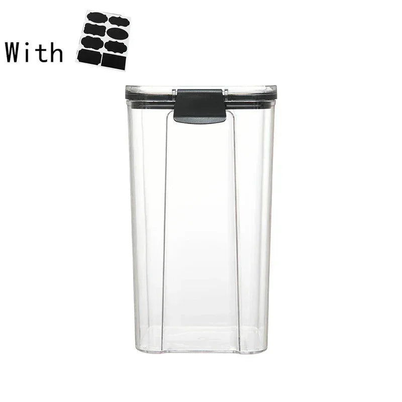Kitchen Organizers for Pantry Storage Containers Kitchen Fridge Organizer Jars With Lid Plastic Storage Container Spices Boxes