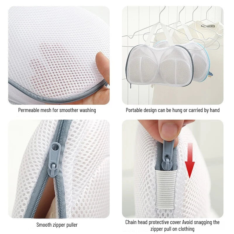 Special Laundry Bra Mesh Bag Machine Wash Anti-deformation Brassiere Underwear Protective Cleaning Bag laundry organizer