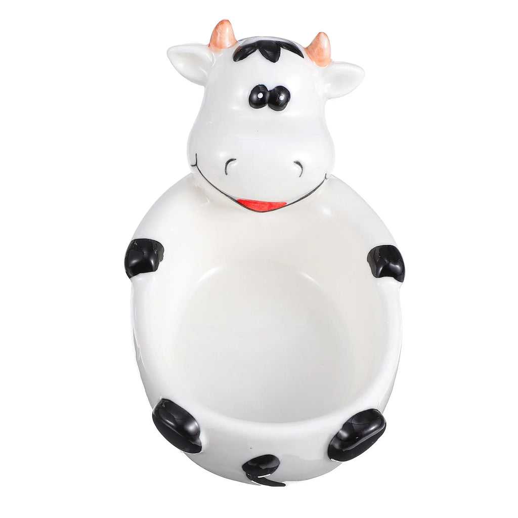 1Pcs Ceramic Bowl Cartoon Animal Shape for Dessert Breakfast Cold Hot Dishes Food Container Practical Home Tableware