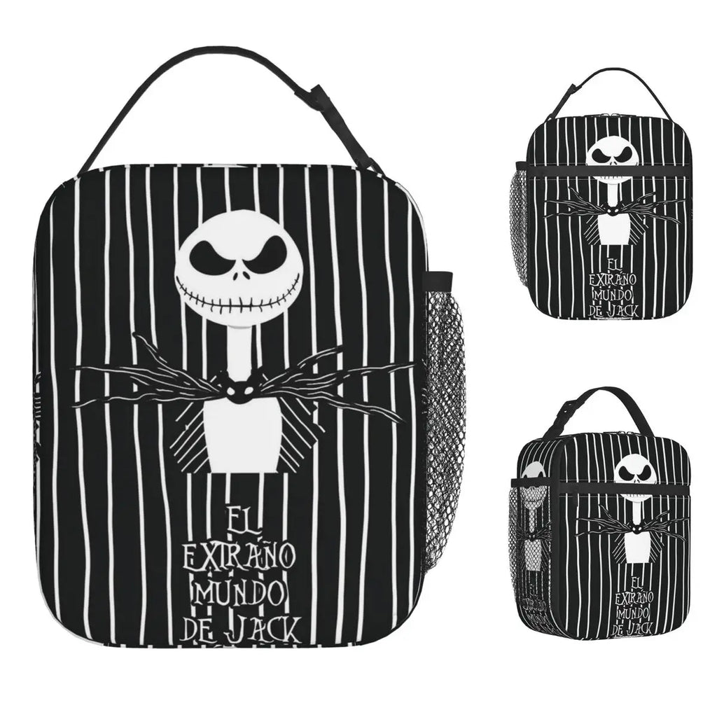 The Nightmare Before Christmas Stuff Insulated Lunch Bags Large Reusable Cooler Bag Tote Lunch Box