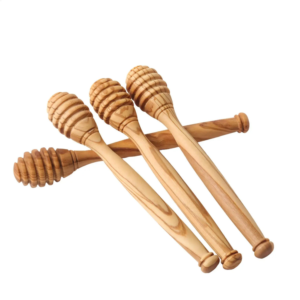Honey Dipper Wood Natural Honey Wand Kitchen Serveware For Sandwich Lunch Holiday Winter Candy Pancake Halloween House Fall Food