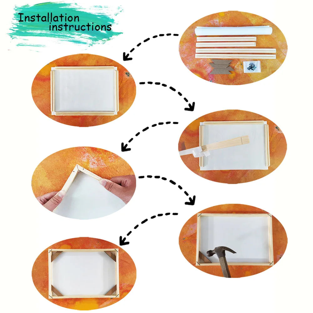 1Pc Custom Canvas Poster Personalized Home Decor Wall Art Customized Gift Room Decoration Creative Customizable Present