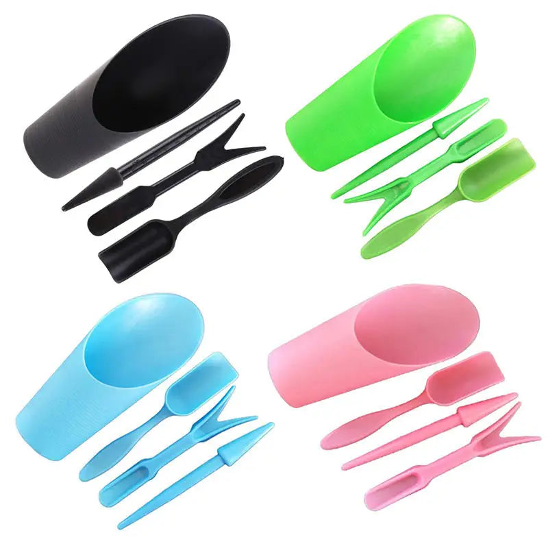 Garden Planter Kit Accessories - Sowing Succulents Transplant Tool Set With Bonsai Fertilizer Drilling Device 1PC