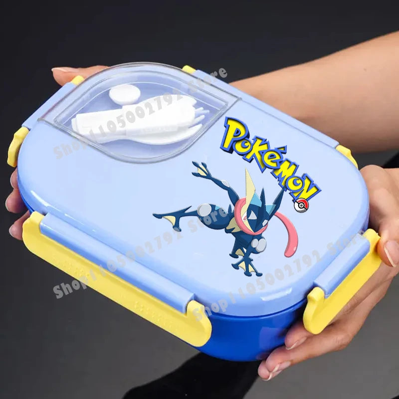 Pikachu Pokemons Girl Boy Cartoon Lunch Boxs Student Charmander Portable Bento Case Insulated Lunch Box Kids Birthday Cute Gift