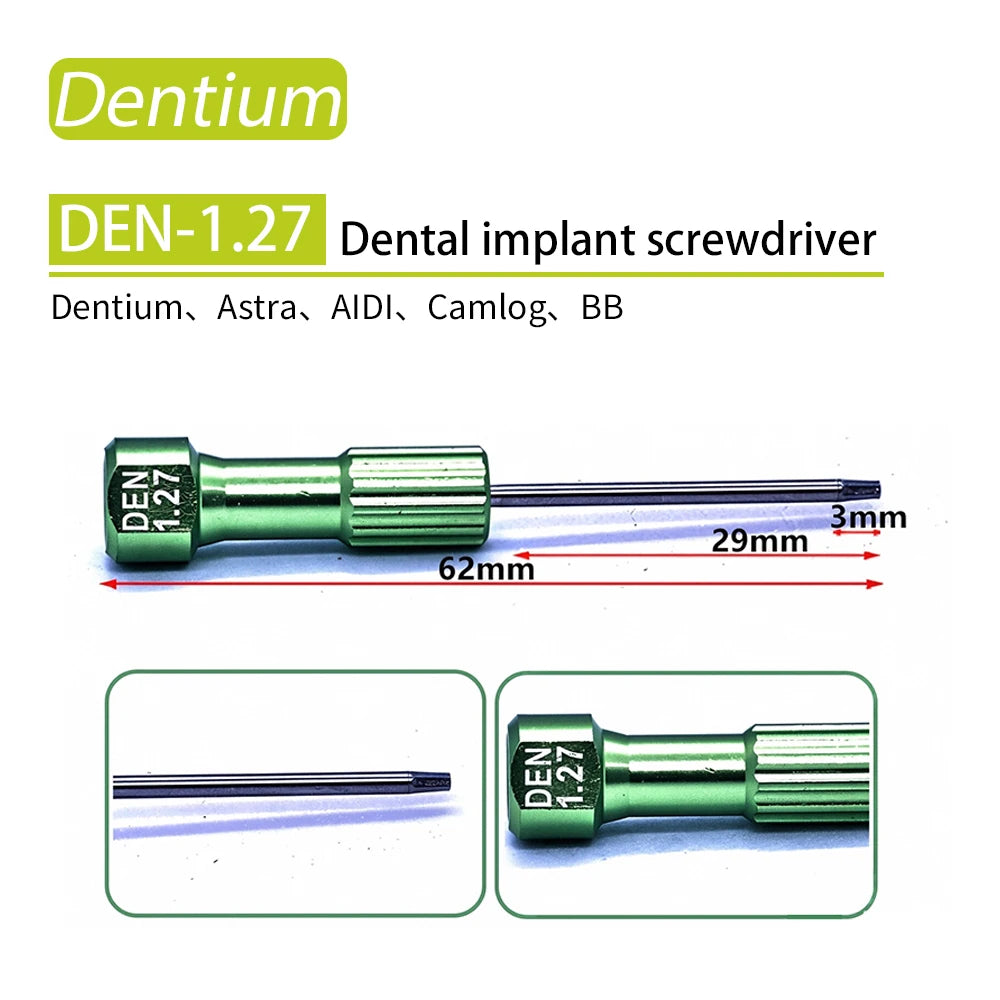 ITI Straumann Dentium Osstem Accessories Dental Implant Screw Driver Open Closed Tray Analog RC NC Cap