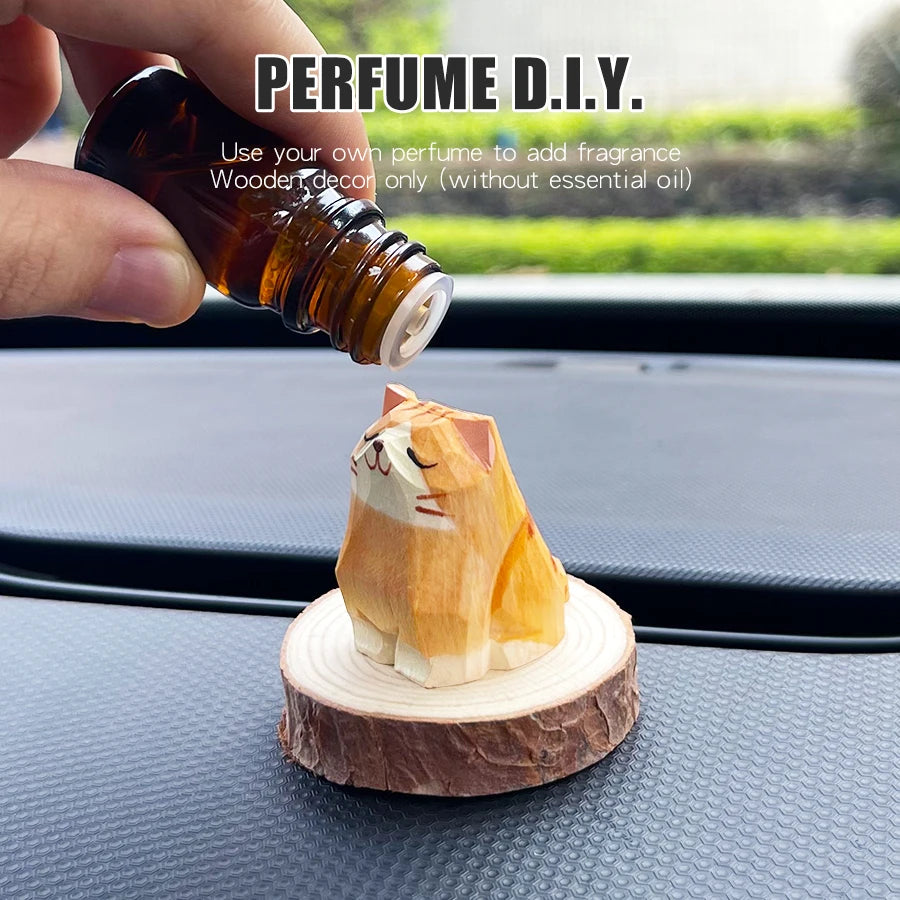 1PC pet aroma diffuser No perfume DIY fragrance decorations desktop living room bedroom car home accessories aromatherapy items