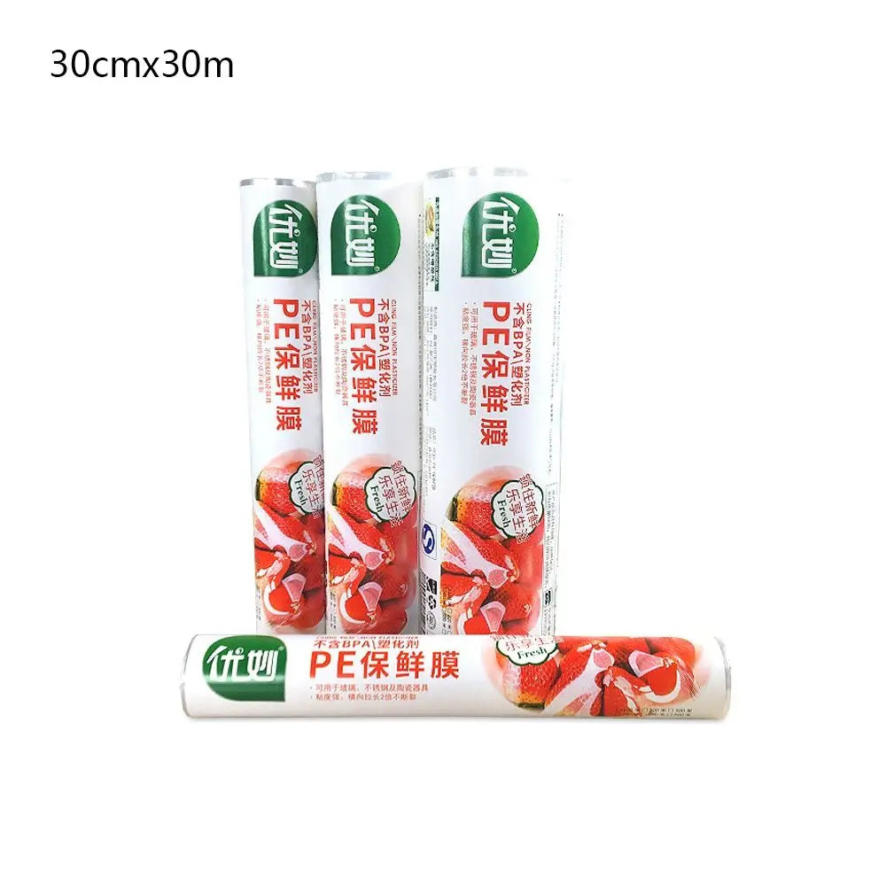 High-Quality 2-in-1 Cling Film Dispenser Easy To Use Kitchen Accessories Wrap Dispenser Multi-Functional Cutter Storage Box