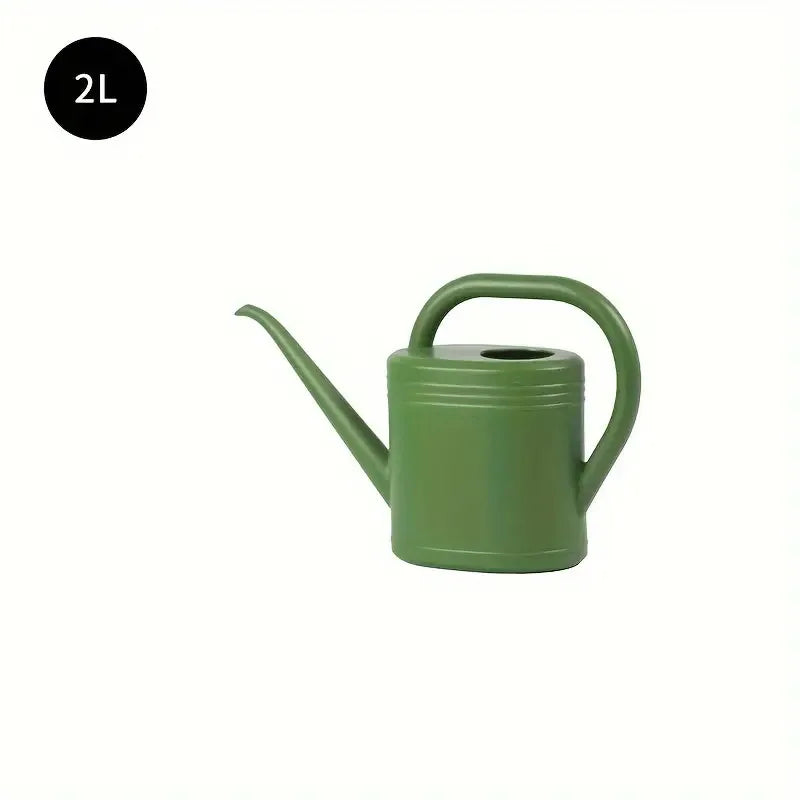 1pc Portable Plastic Watering Can For Indoor Plants, Flower Watering Can Outdoor For Plants Flower, Indoor Long Spout, 1L/2L