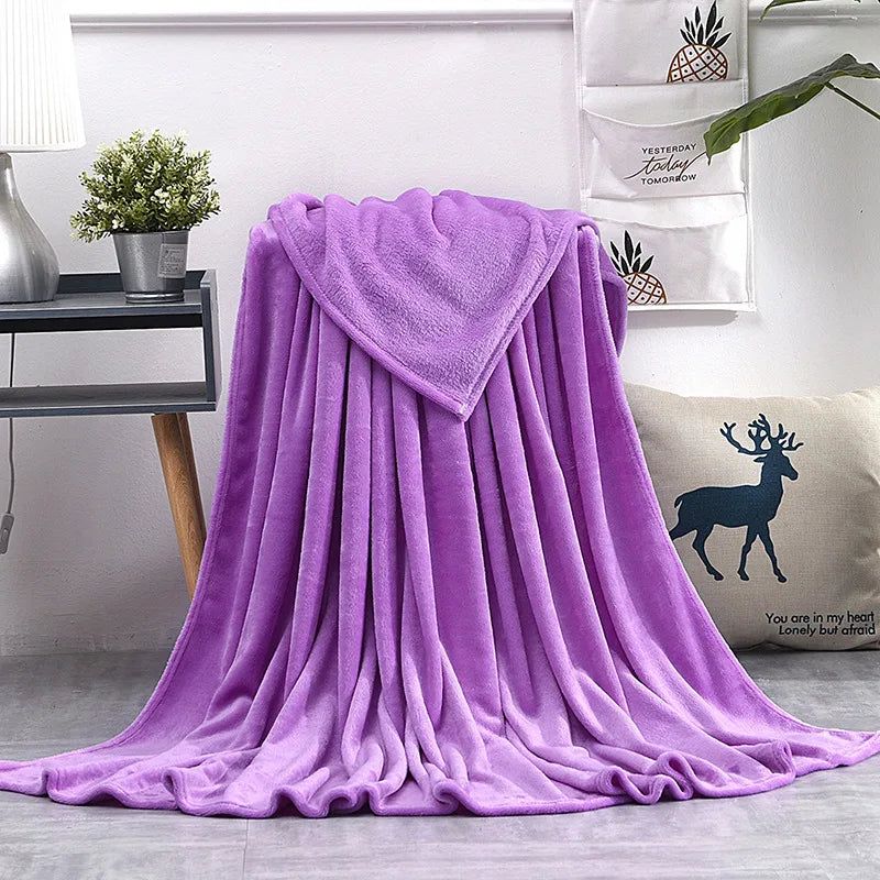 Wearable Plaid Fleece Blanket With Button Polyester Winter Warm Throws on Sofa Bed Travel Thicken Bedroom Grey Throw Blanket