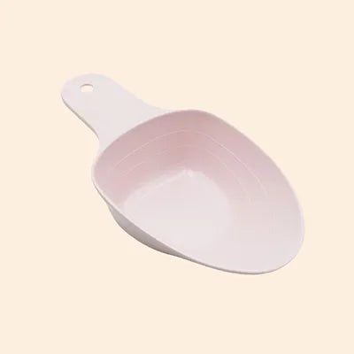 Pet food spoon with scale for precise feeding of cats and dogs, 250ml melamine food grade imitation porcelain cat food spoon