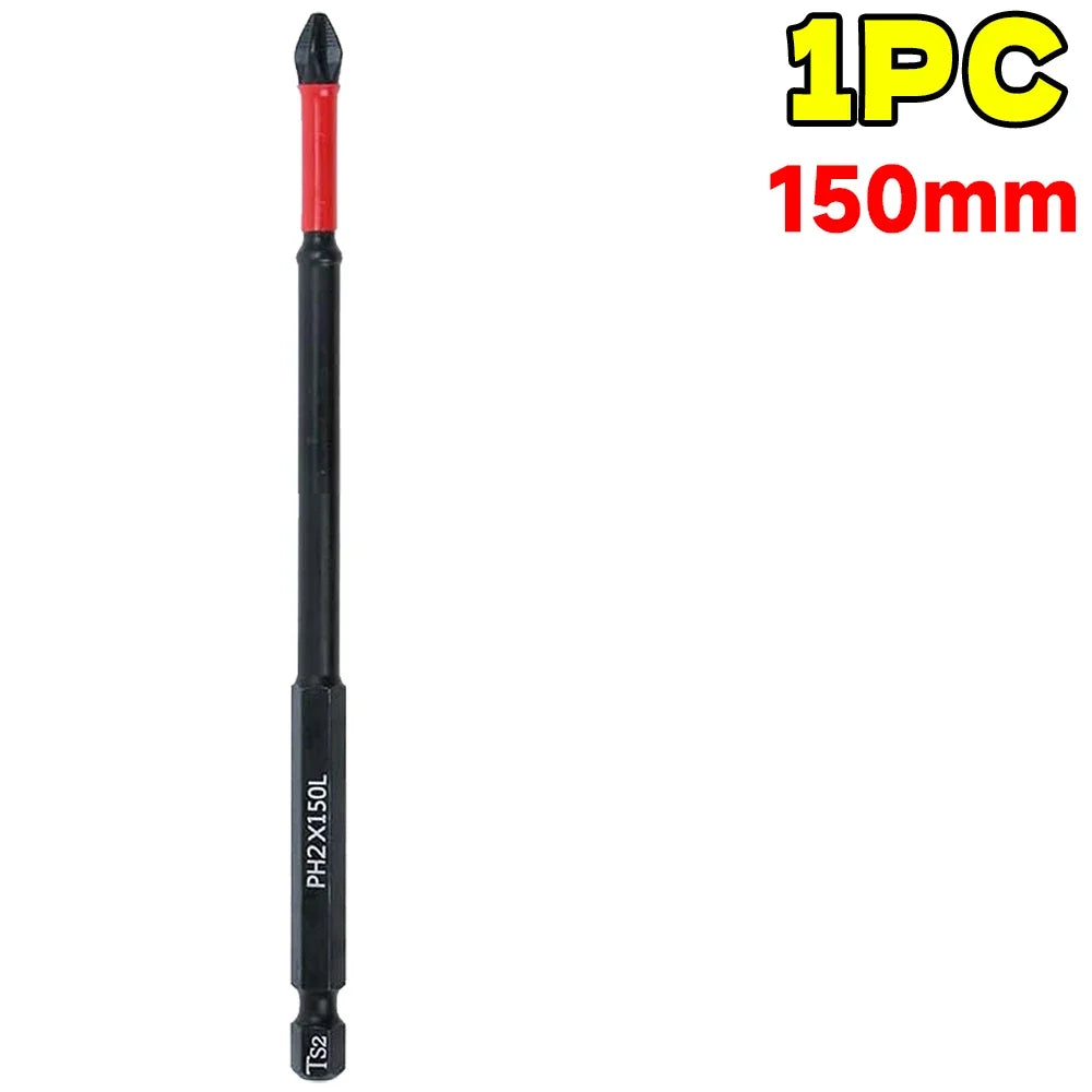 Powerful Magnetic Phillips Screwdriver Set Alloy Steel Anti-skid Electric Screwdriver Bits Impact Drill Bits Car Handheld Tools