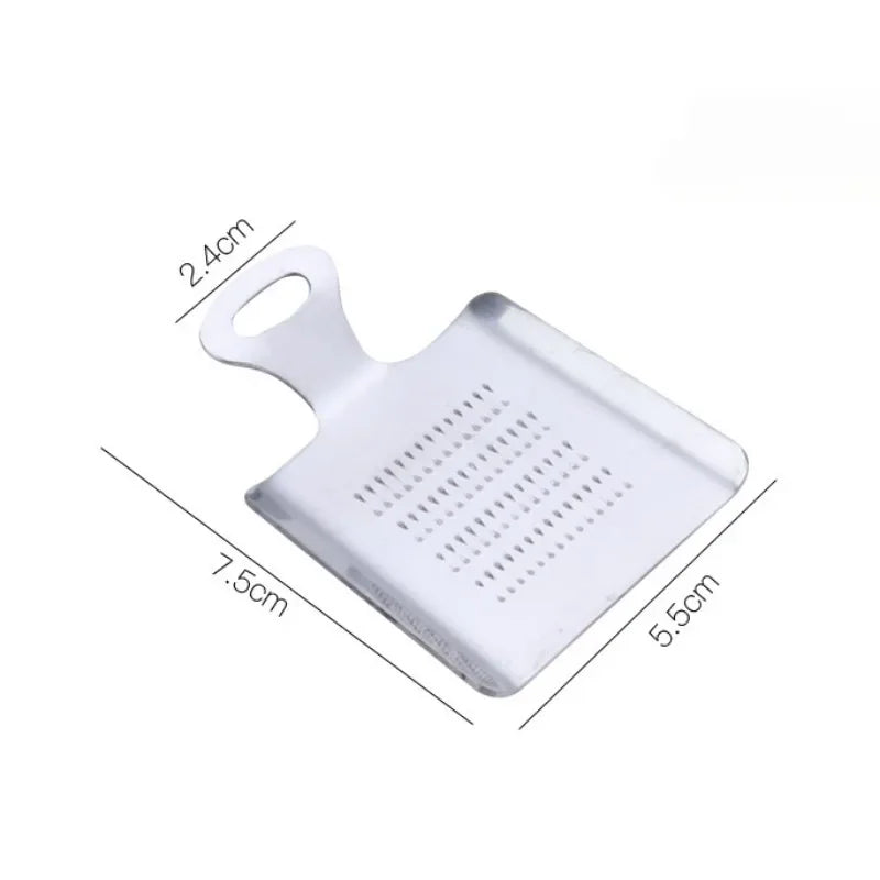 1pcs Ginger Garlic Wasabi Grater Crusher  Press Device Chopper Cutter S Peeler Kitchen Tools Stainless Steel Kitchen Items