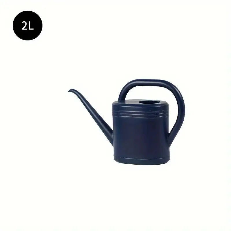 1pc Portable Plastic Watering Can For Indoor Plants, Flower Watering Can Outdoor For Plants Flower, Indoor Long Spout, 1L/2L