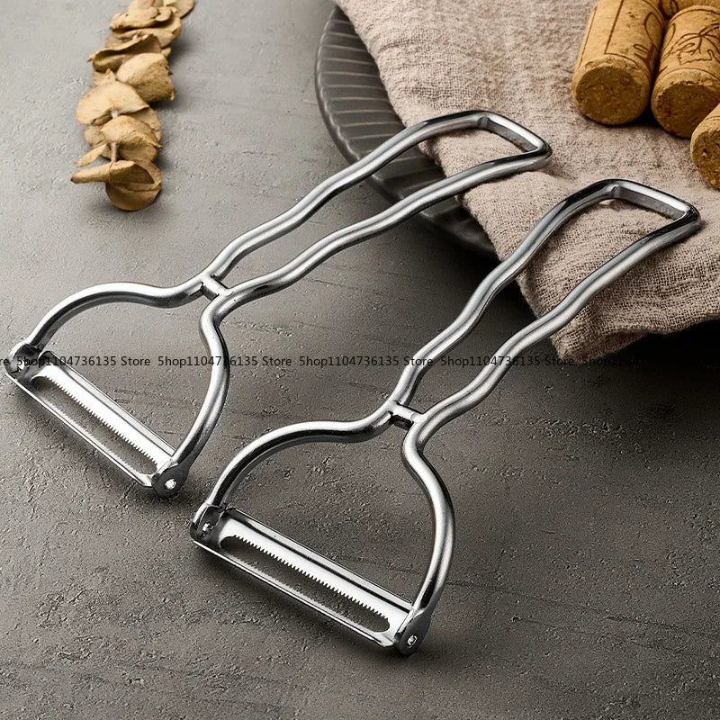German minimalist 304 stainless steel pumpkin peeler, multi-functional melon planer, fruit and vegetable peeling kitchen tool