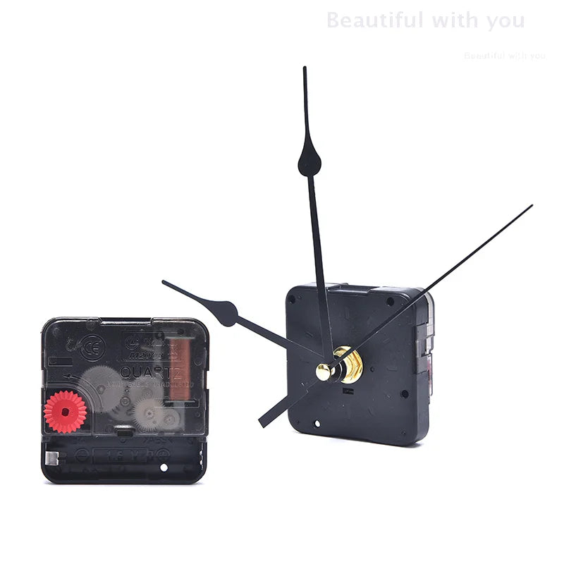 Quartz Clock Movement Mechanism Hands Wall Repair Tool Parts Silent Kit Sets