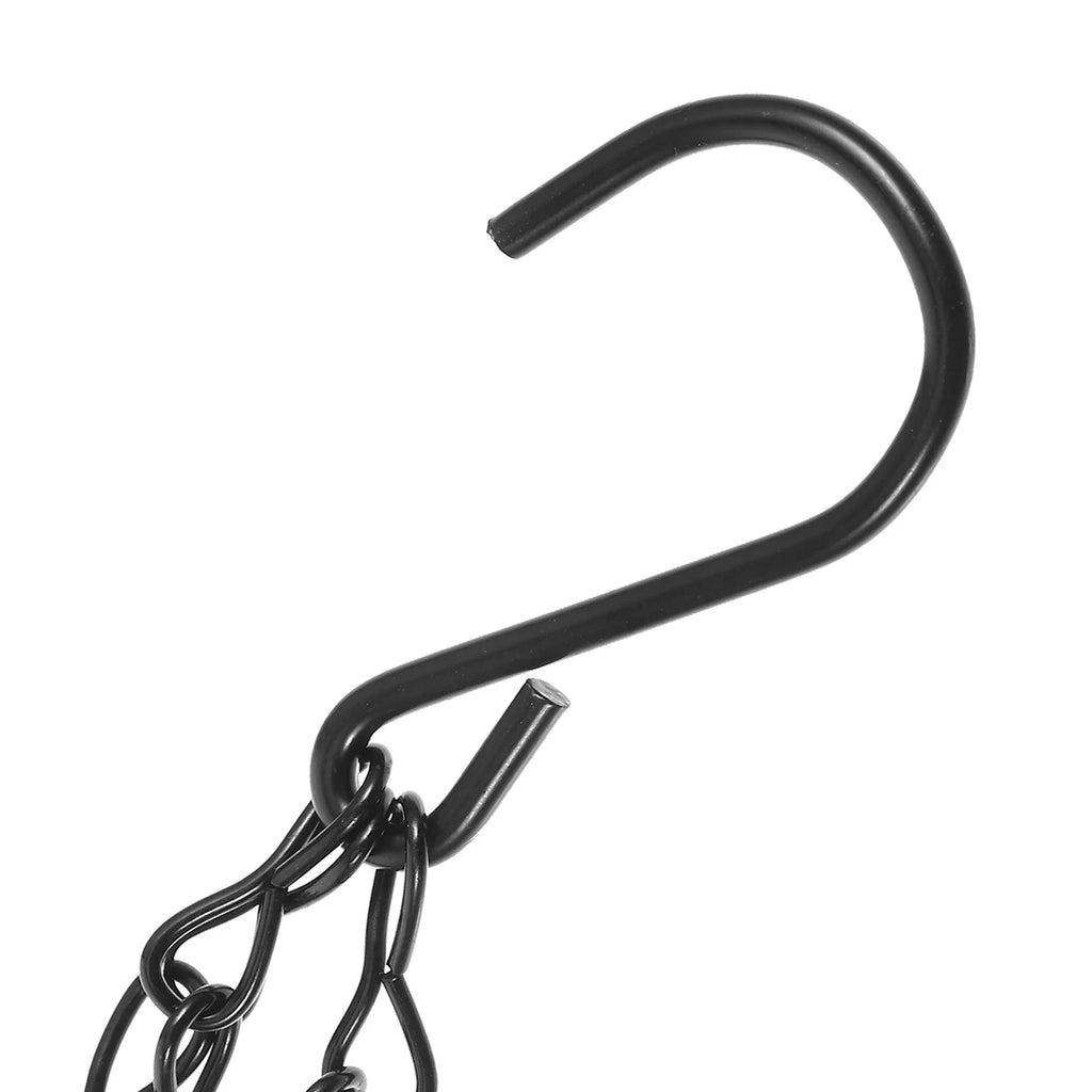 1pcs Hanging Basket Chain Heavy Duty Iron Flower Pot Hanger For Garden Planters Bird Feeders Lanterns Outdoor Decor Hardware
