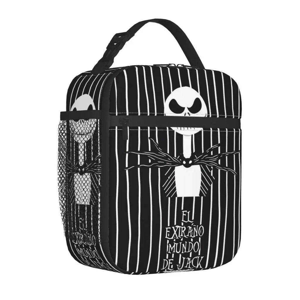 The Nightmare Before Christmas Stuff Insulated Lunch Bags Large Reusable Cooler Bag Tote Lunch Box