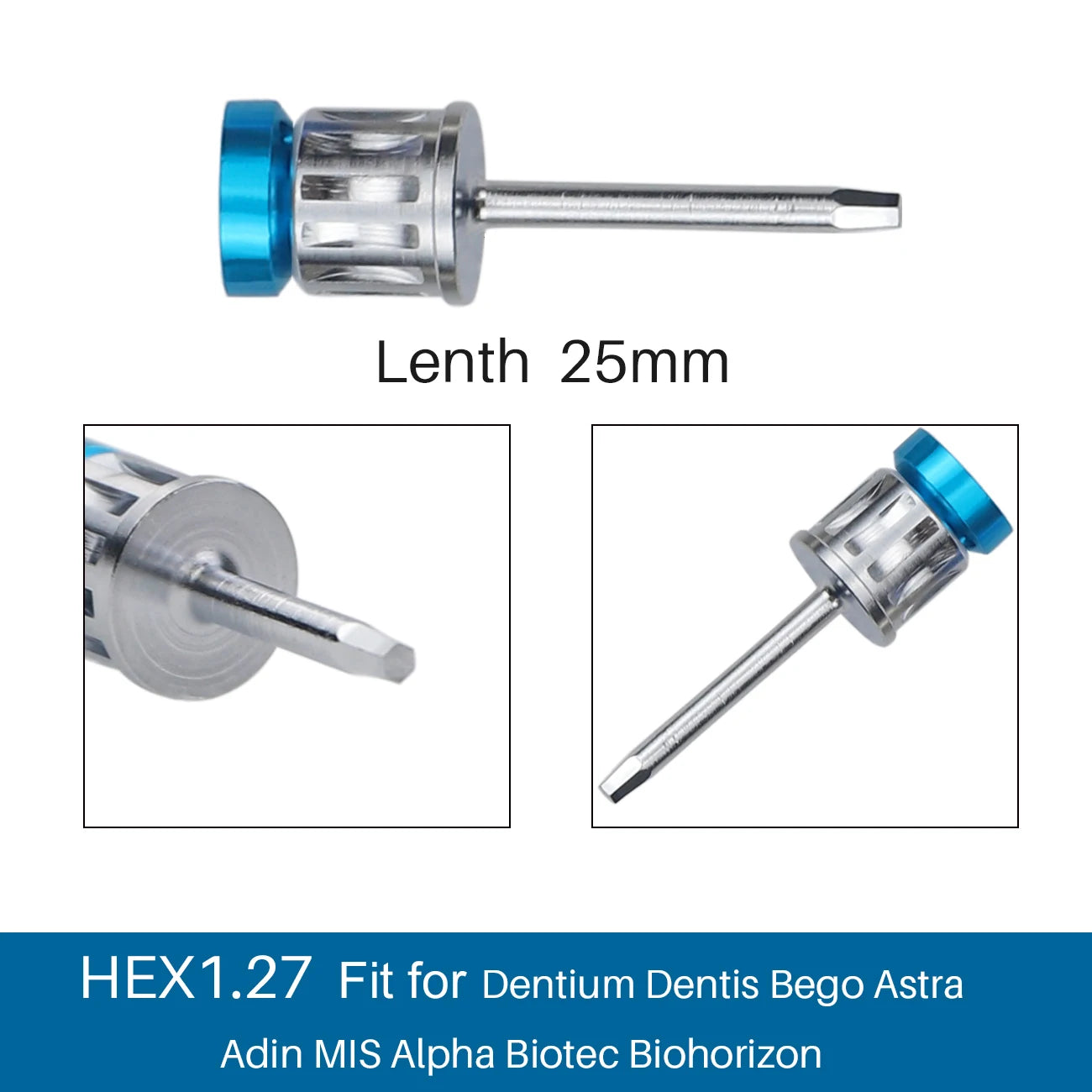 1Pc Dental Universal Implant Torque Screwdrivers Wrench Dental Implant Restoration Tool 10-70NCM