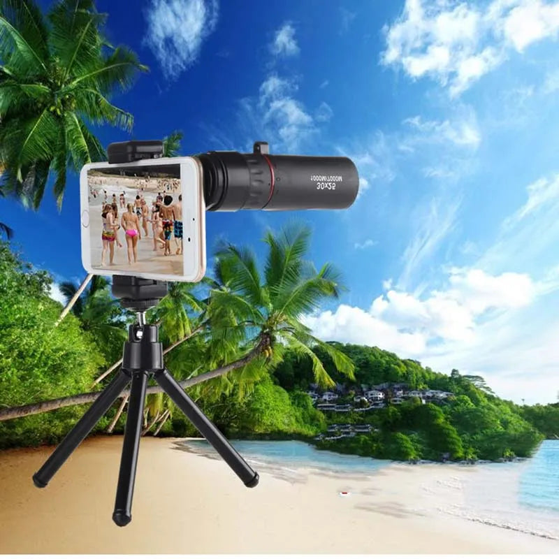 200x22 HD 10X Powerful Binocular Long Range High Magnification Super Zoom Telescope Vision For Camping Equipment Outdoor Sports