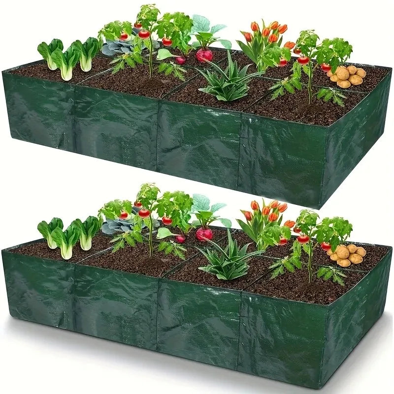 Grow Bag Plant Garden Planter Vegetable Flower Nursery Pot Flowerpot Round Cultivation Growth Container Outdoor