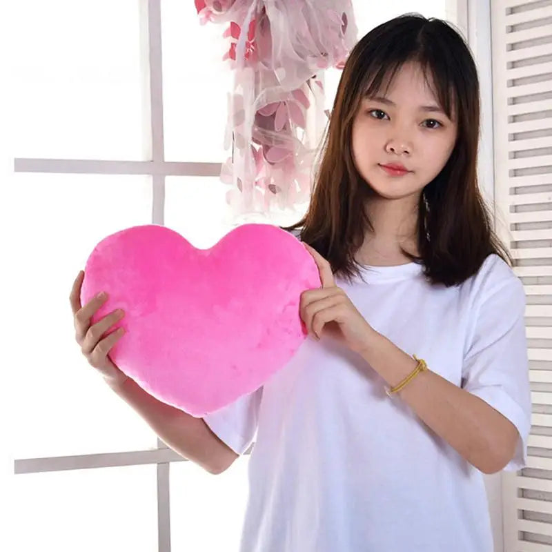 Soft Heart Shaped Pillow Cute Heart Shaped Plush Pillow Cute Heart Shaped Plush Pillow Comfortable Love Pillow Sofa Cushion
