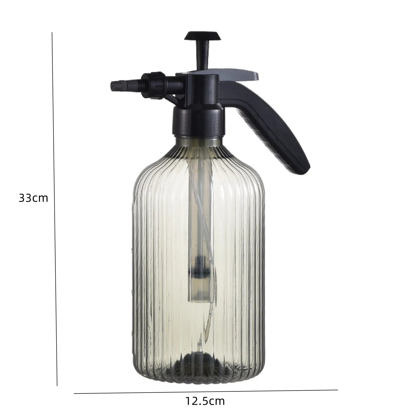 Flower Watering Pot with Column Pattern Air Pressure Spray Nozzle Spray Bottle Garden Watering Irrigation Watering and Spraying