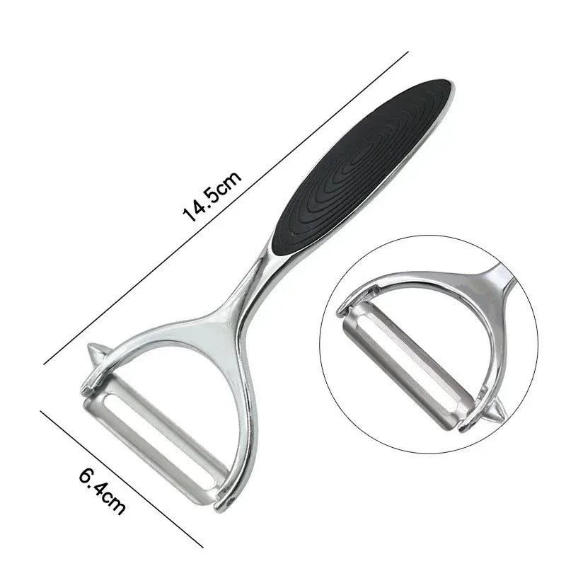 New Stainless Steel Vegetable Peeler Potato Peeler Multi-function Carrot Grater Fruit Tools Kitchen Accessories Cuisine Pelador