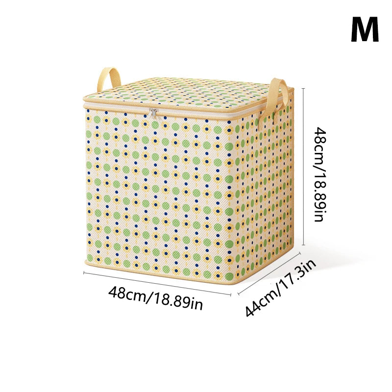 Large Capacity Clothes Storage Bags Closet Organizers Storage Bins Foldable Storage Toy Containers Box Dust-Proof Moving Bag