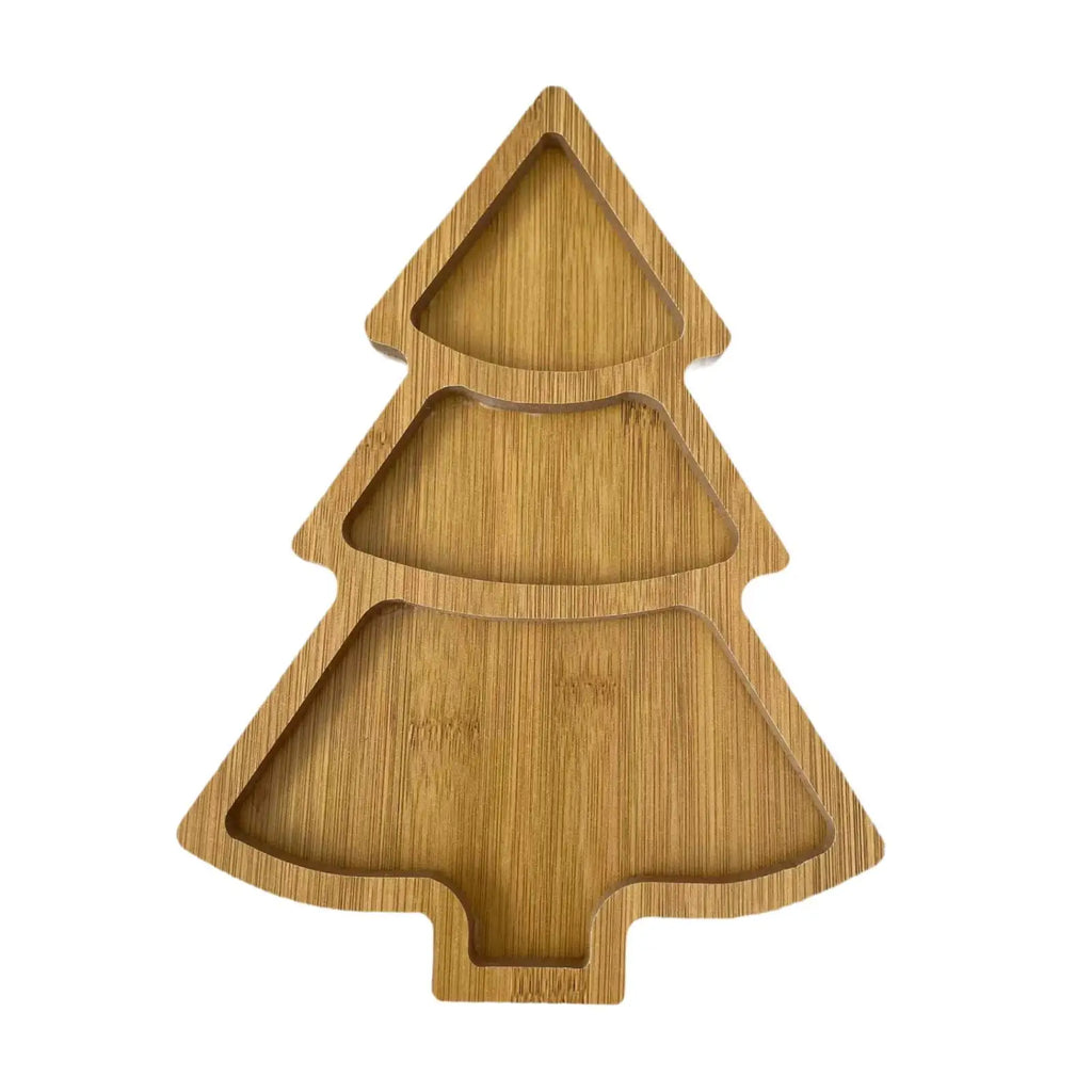 Christmas Serving Tray Dish Dinnerware Serveware Food Plate Serving Platter for Home Decor Kitchen Party Coffee Table Appetizer