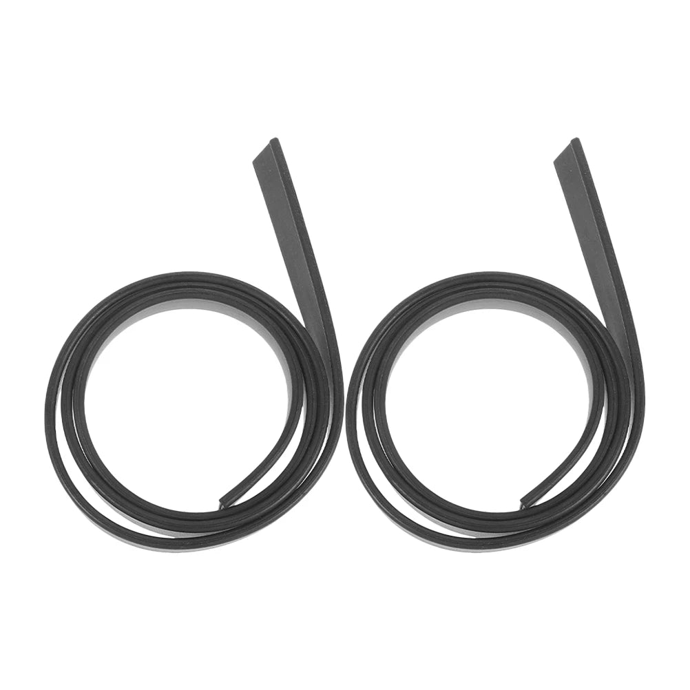 2Pcs 105cm Glass Scraper Strip Replacement Silicone Wiper for Home Windows Bathroom Car Cleaning Squeegee Glass Wiper