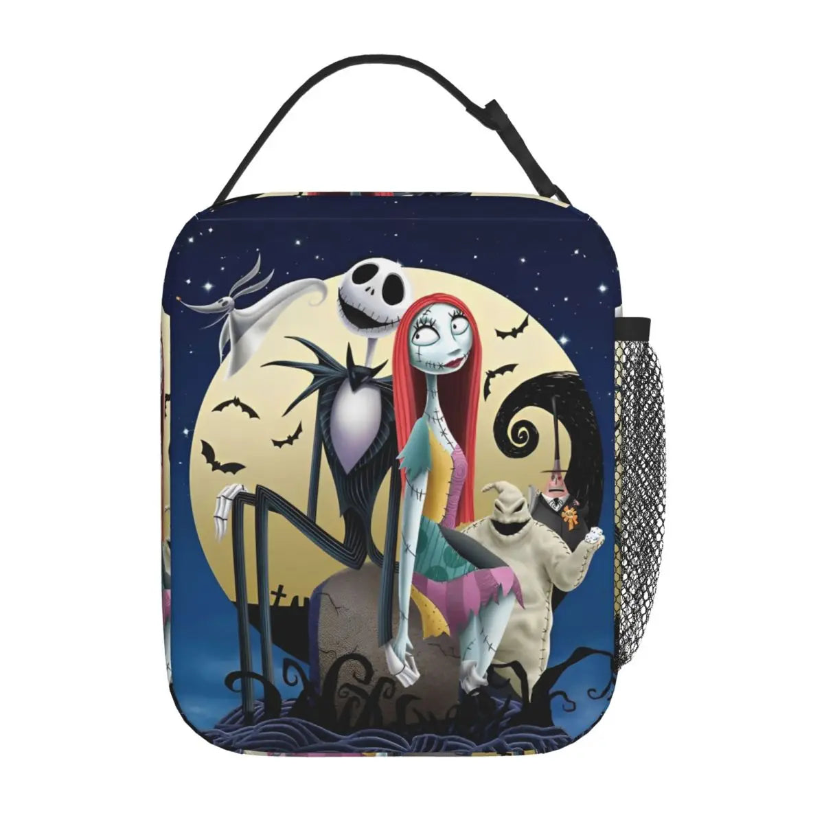 Stay By My Side Insulated Lunch Bag Portable The Nightmare Before Christmas Meal Container Cooler Bag Tote Lunch Box  Travel