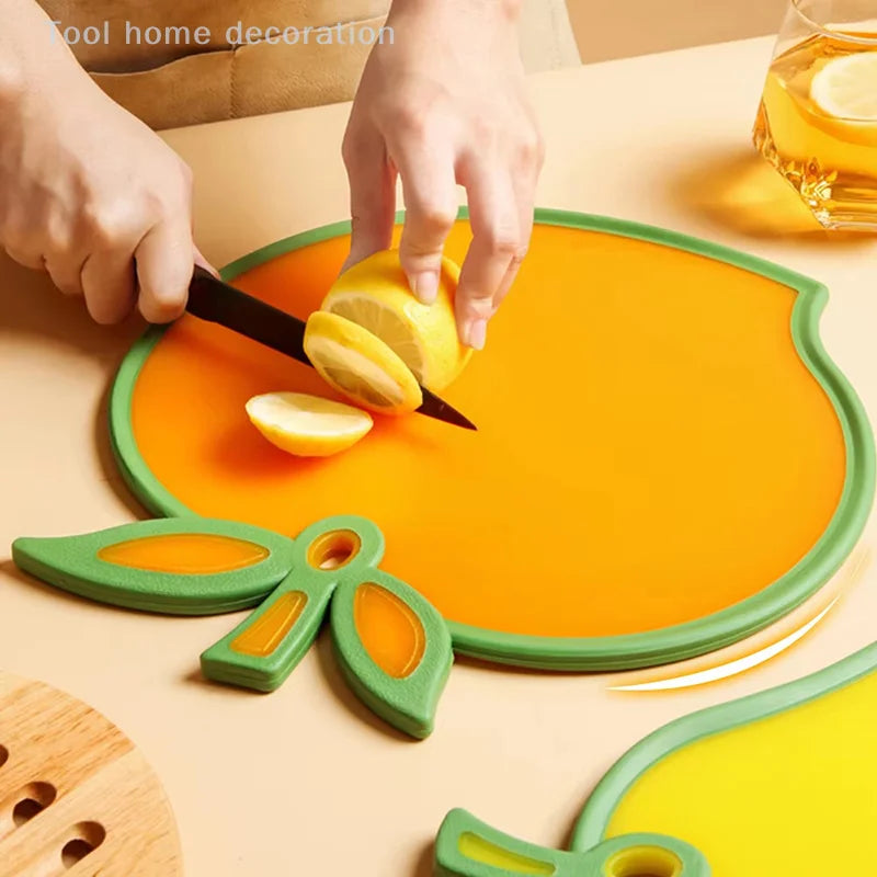 Creative Fruit Shape Food Cutting Block Slice Vegetables Chopping Boards PP Material Mincing Flutto Kitchen Tools Cookware