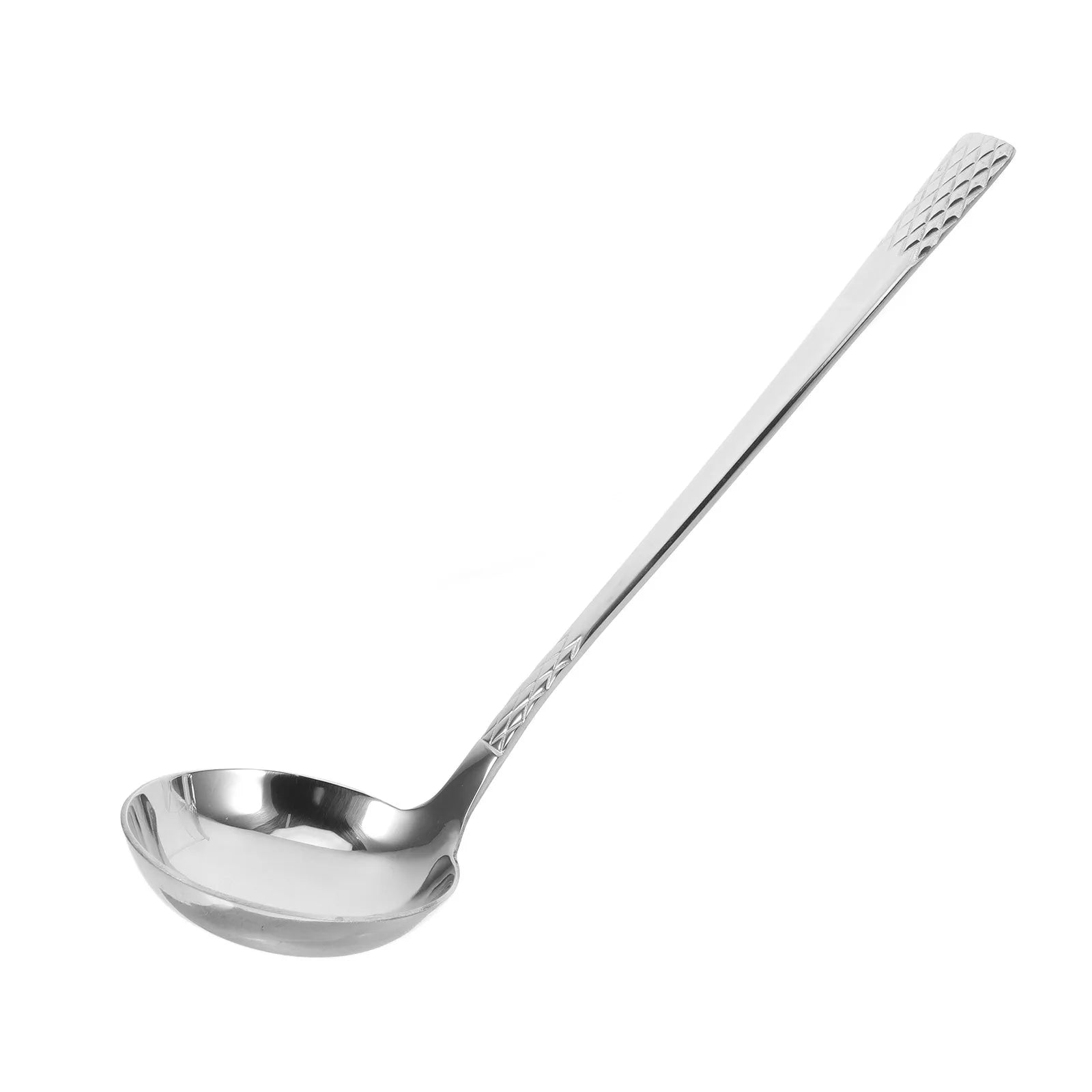 Stainless Steel Soup Spoon Thickened Sauce Ladle Multifunctional Hot Pot Cooking Serving Kitchen Tool Elegant Appearance