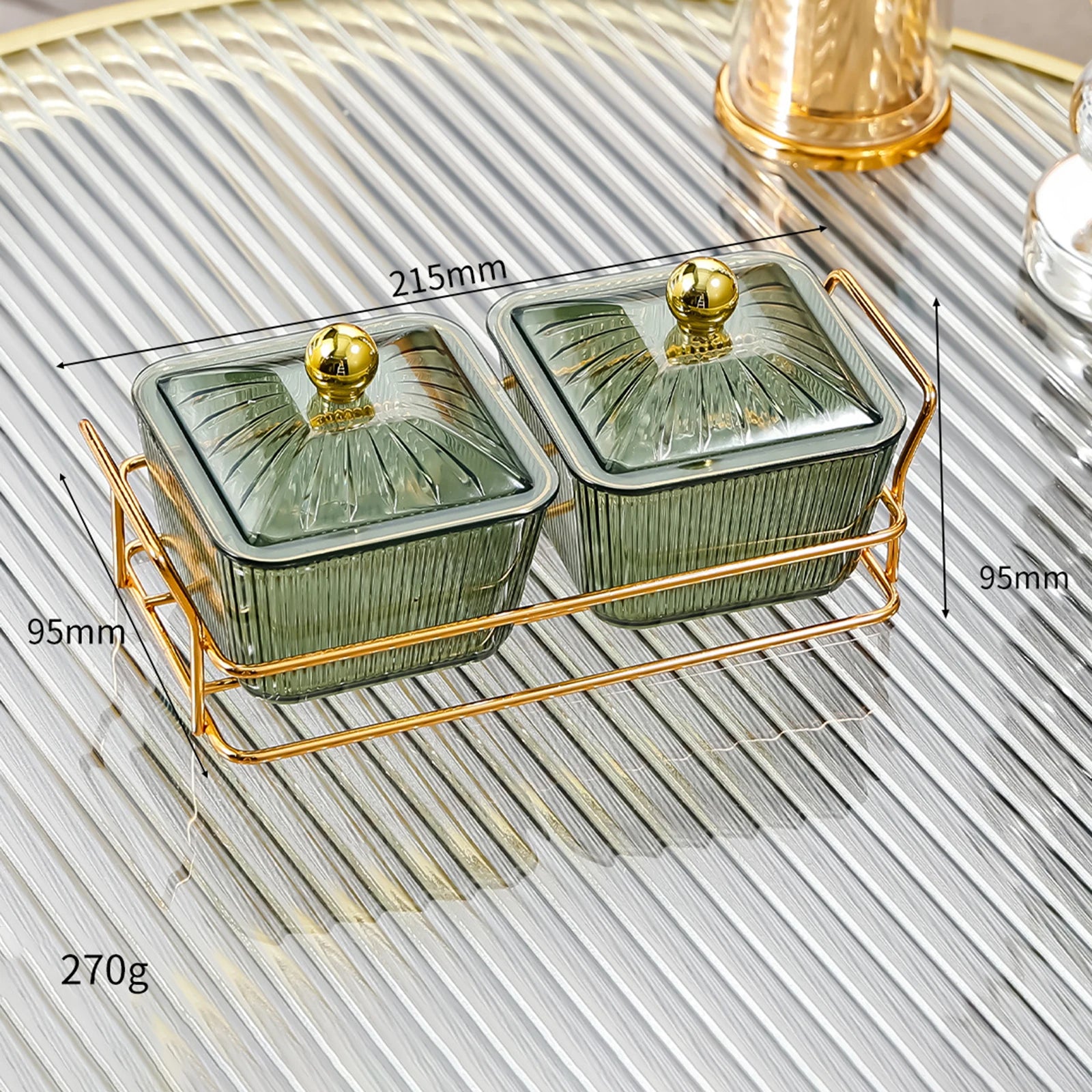 Platsic Caddy Serving Platter Condiment Tray Storage Container Dried Fruit Tray Fruit Snacks Serving Platter for Wedding Kitchen