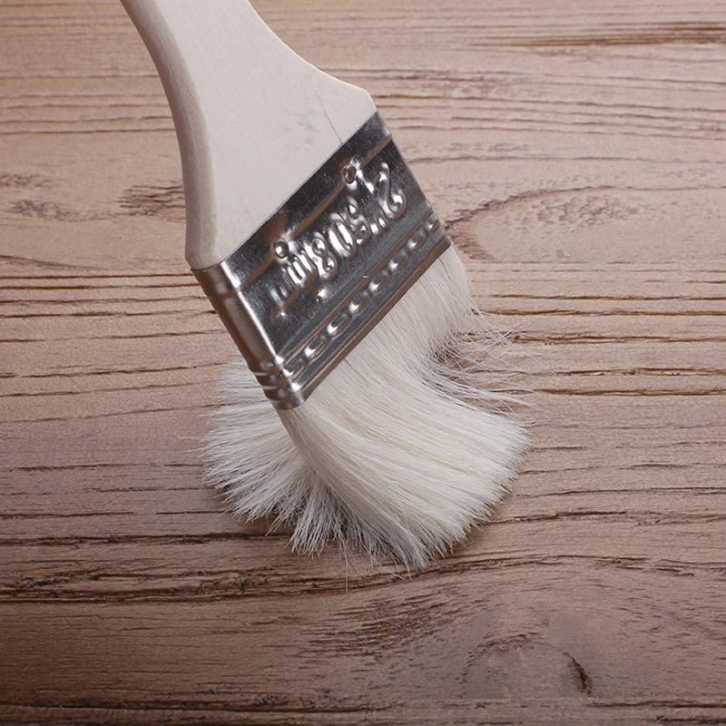 Heat Resisting Barbecue Brush Oil Cream BBQ wool Brush Camping Baking Bakeware Pastry Cooking Tools Clean sanitary tools