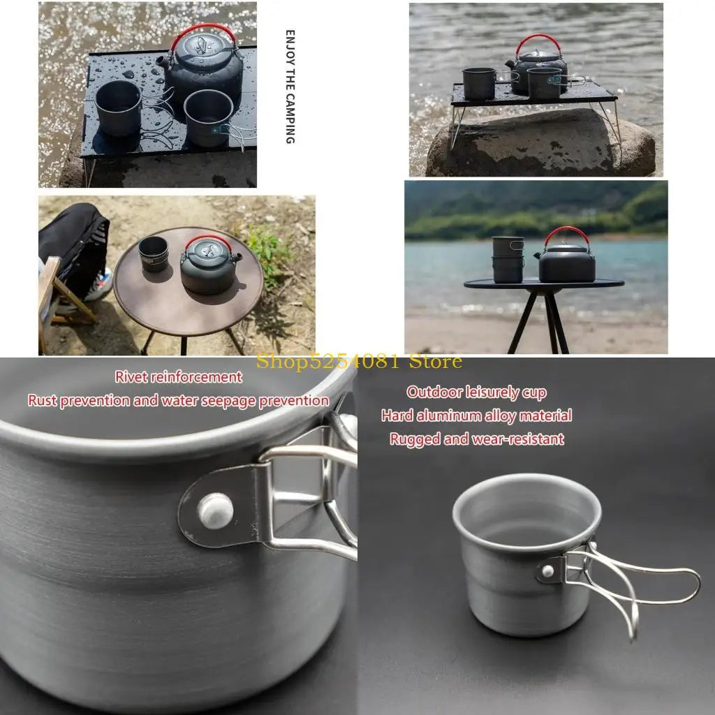 AXYC Camping Mug Utensils Outdoor Kitchen Equipments Travel Cooking Cookware