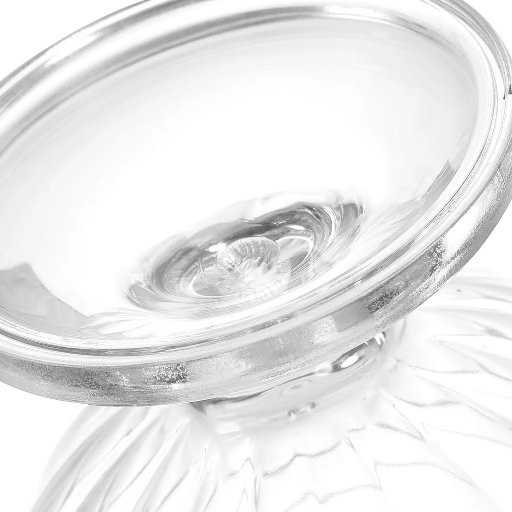 Clear Acrylic Ice Cream Cup Footed Dessert Bowl For Pudding Yogurt Party Serving Goblet Snack Container Kitchen